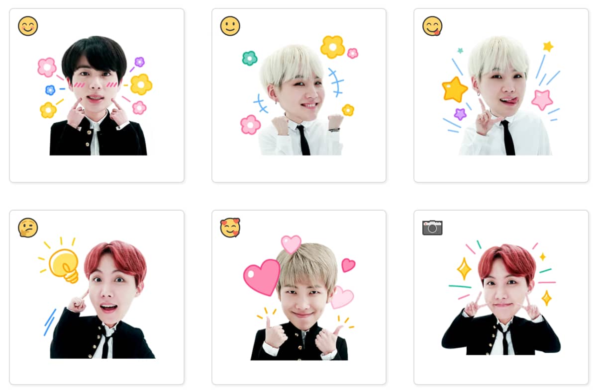 BTS Signal Stickers Pack